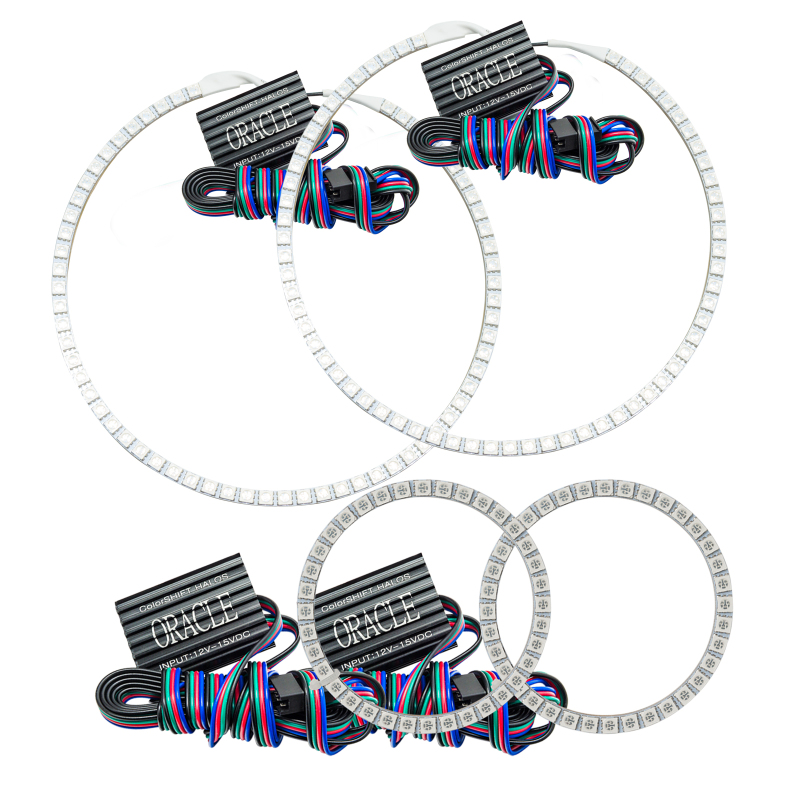 Pontiac G8 Headlight Halo Kit - ORACLE Lighting - ColorSHIFT w/o Controller - `08-`10 Pontiac G8 Headlight Halo Kit - ORACLE Lighting - ColorSHIFT w/o Controller - `08-`10